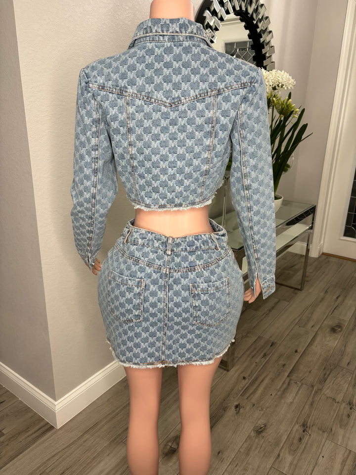 Denim Vibes Set - Shopblossomco